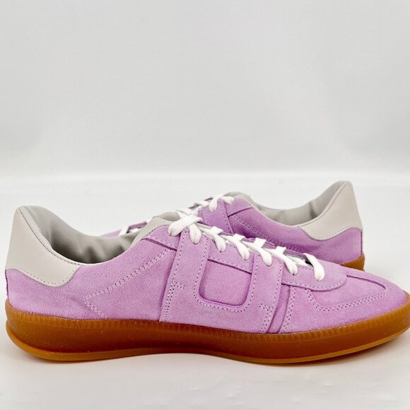 P448 Monza Sneaker Size EU 40 Suede Leather Upper Lavender Gum Sole - Picture 4 of 16